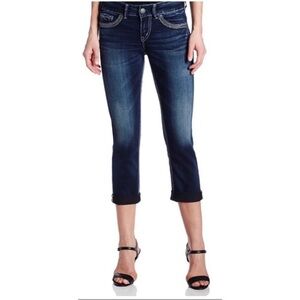 Silver Jeans Suki Surplus Capri - 29